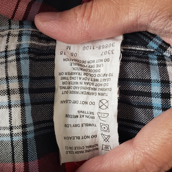 Denizen Men's Plaid Shirt - Picture 11 of 16